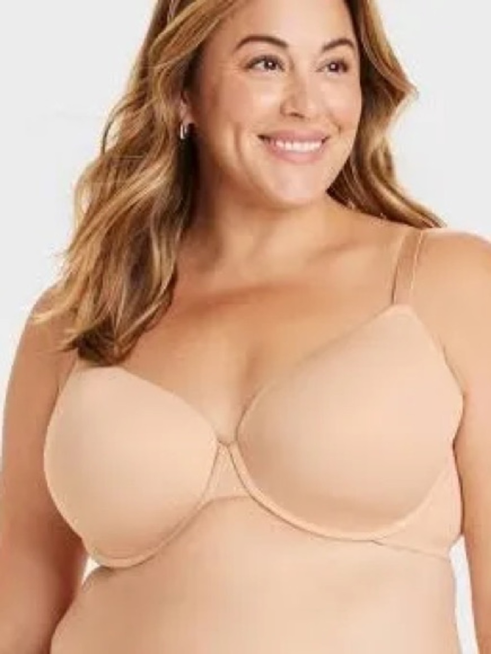 Auden Women's Demi Lightly Lined T-Shirt Bra‎ 40DDD